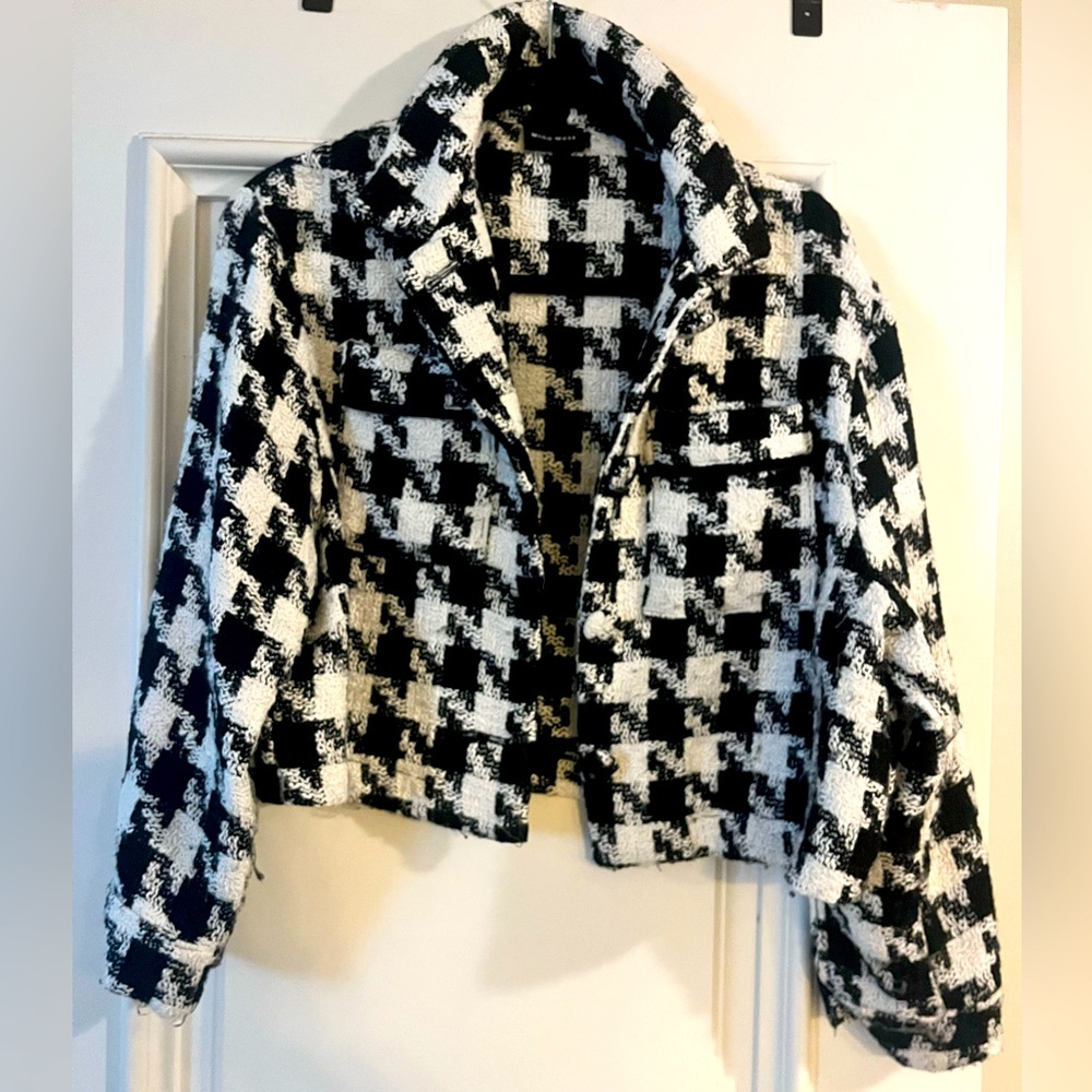 Cropped Tweed Jacket